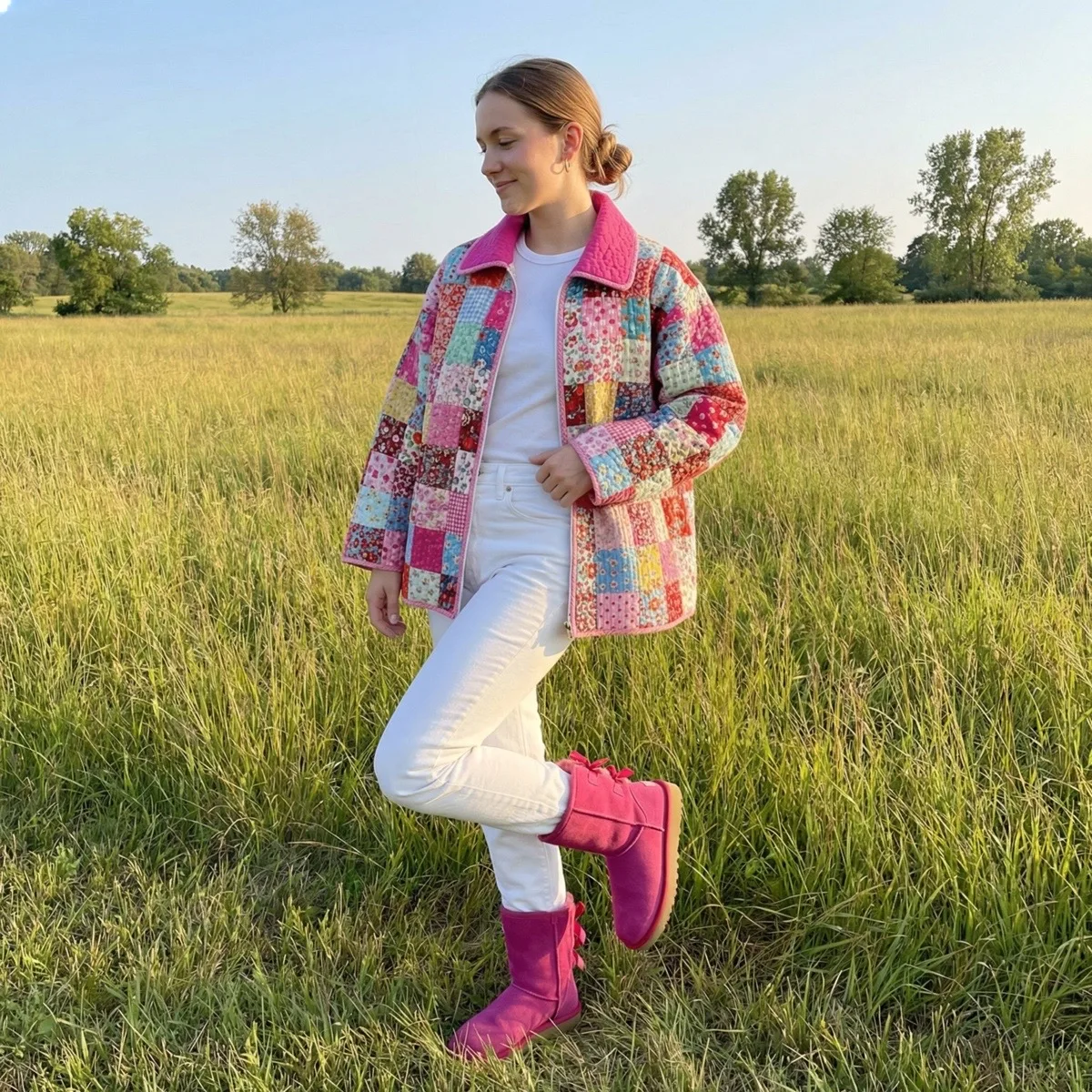 Valentine Quilted Jacket view 2